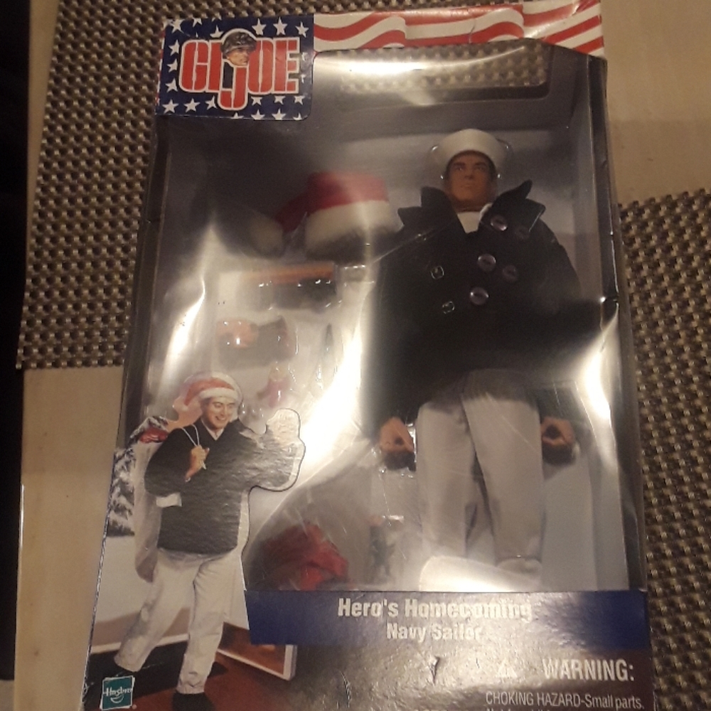2002 Gi Joe Heros homecoming Navy sailor